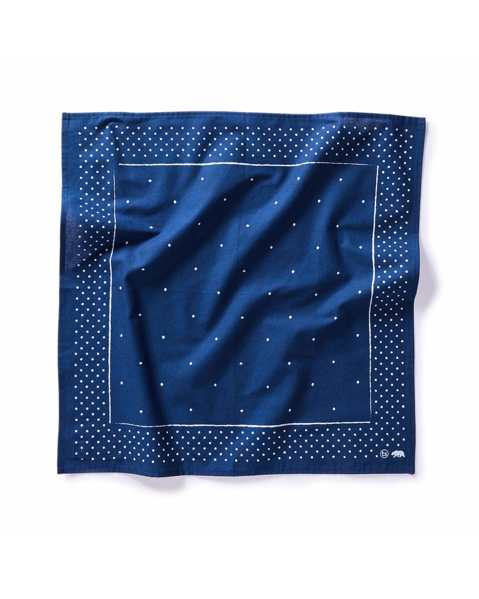 The Bandana in Heritage Blue
