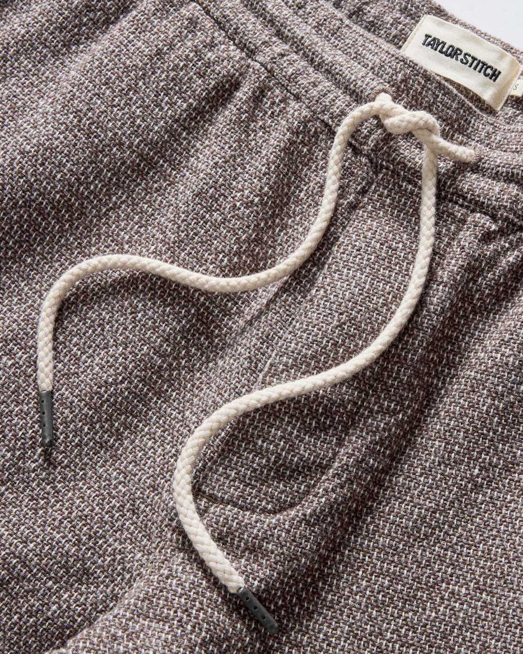 The Apres Pant in Granite Linen Tweed