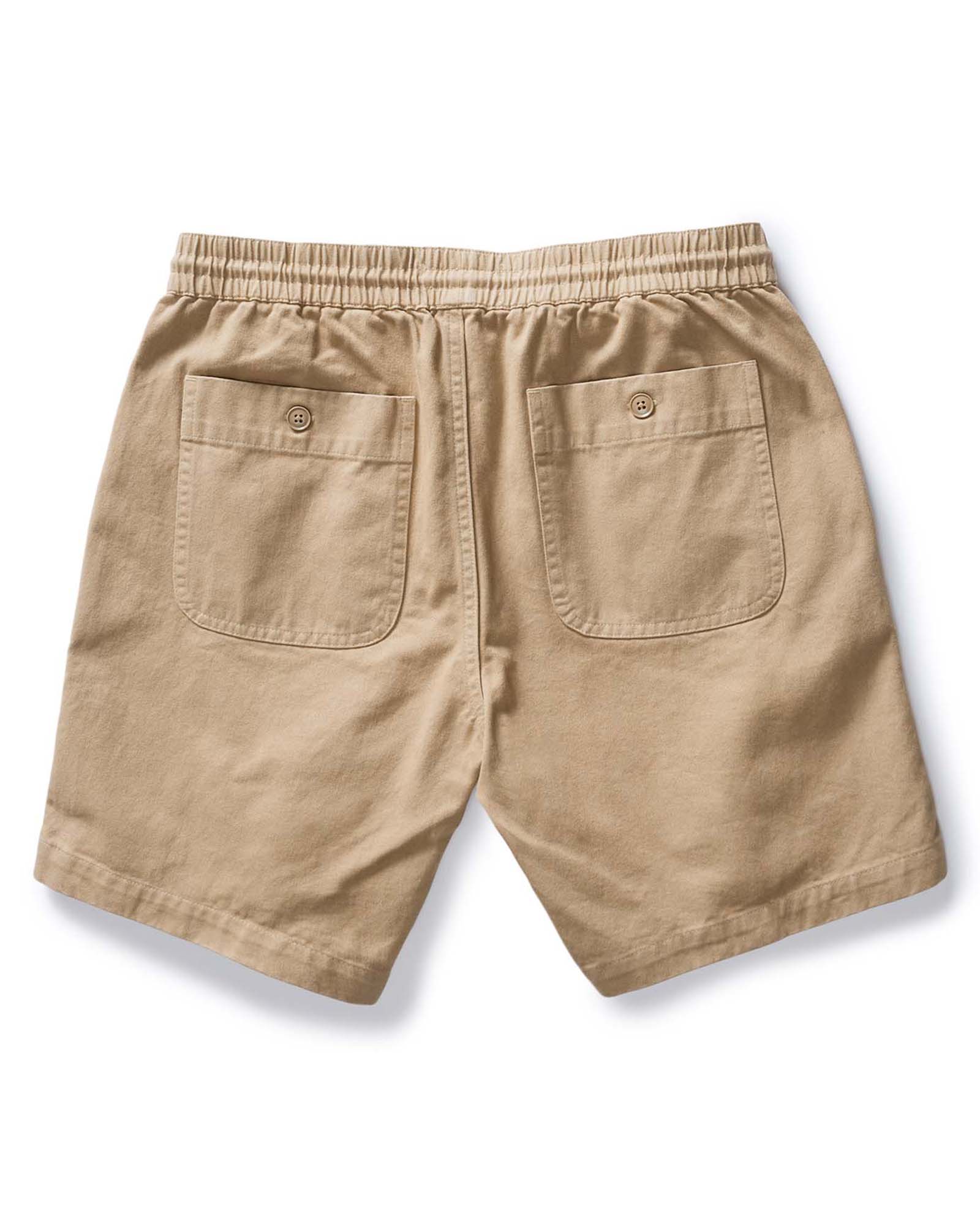 The Apres Short in Organic Khaki Foundation Twill