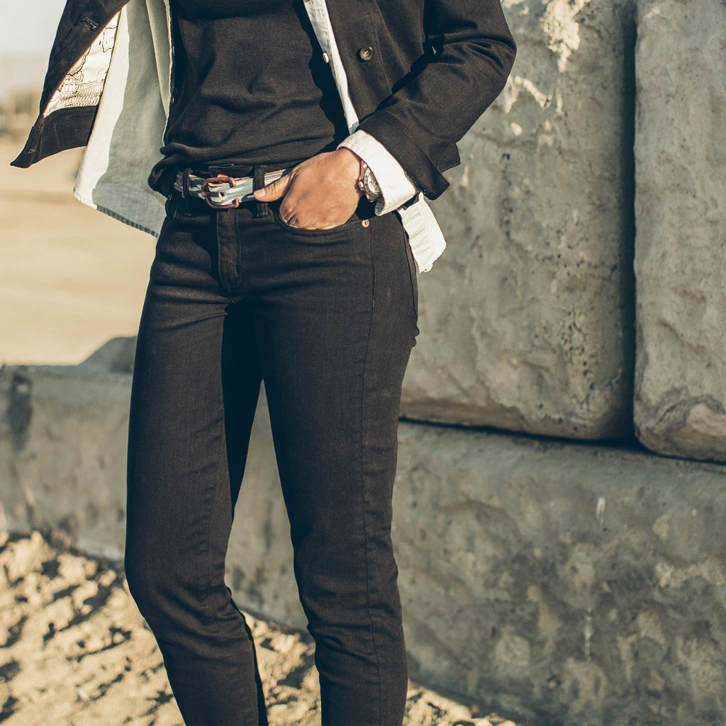 The Adler Jean in Noir