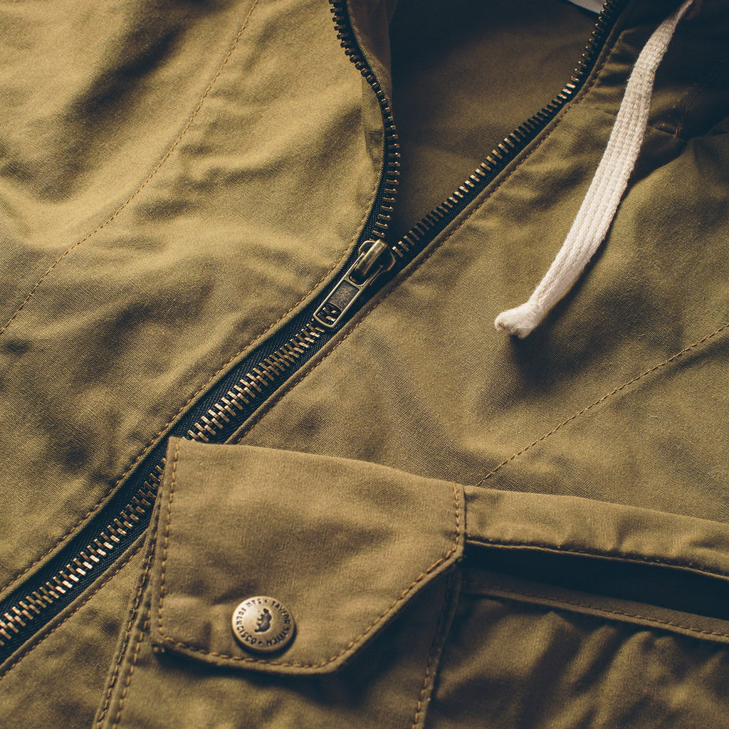The Beach Jacket in Olive