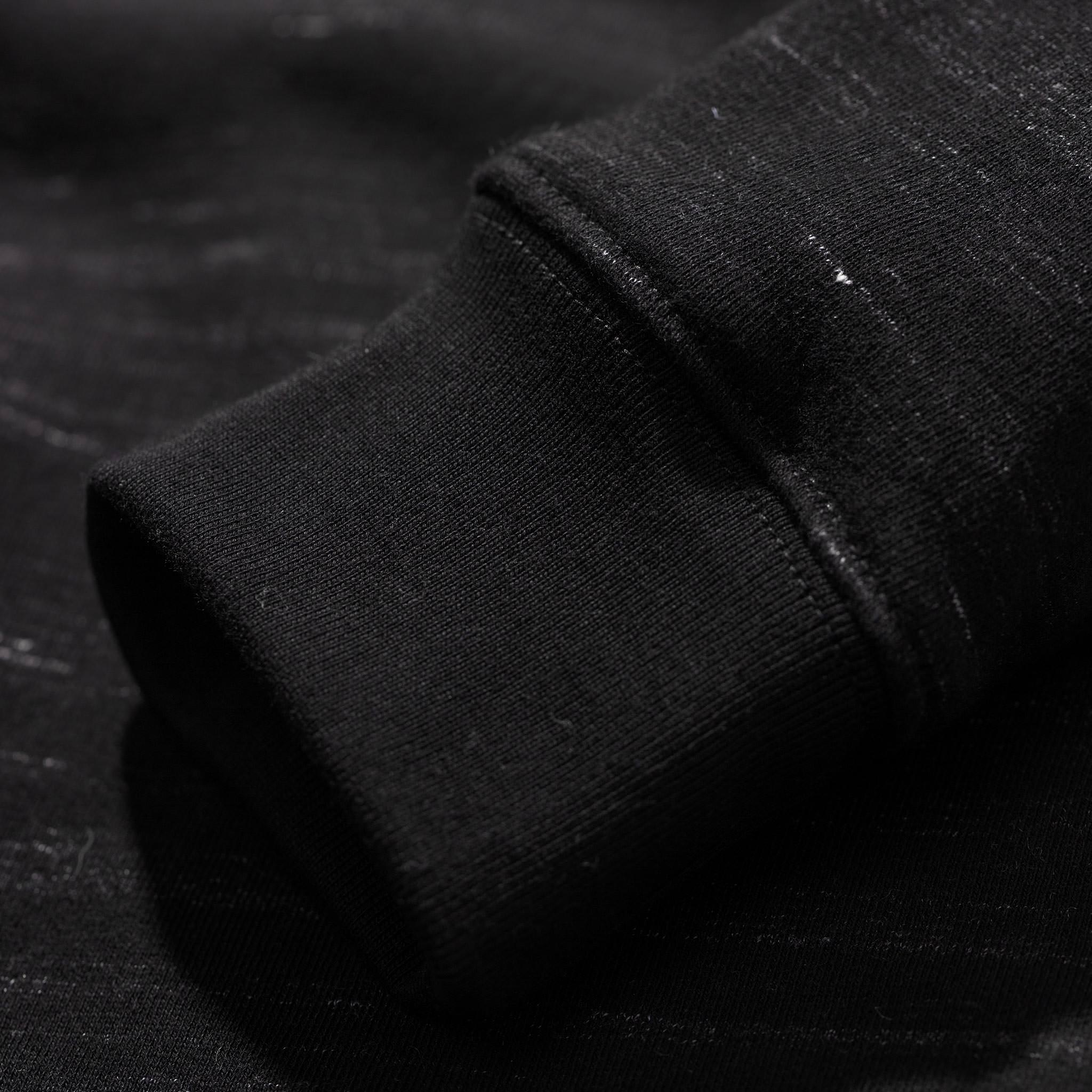 The Bomber in Black Fleece