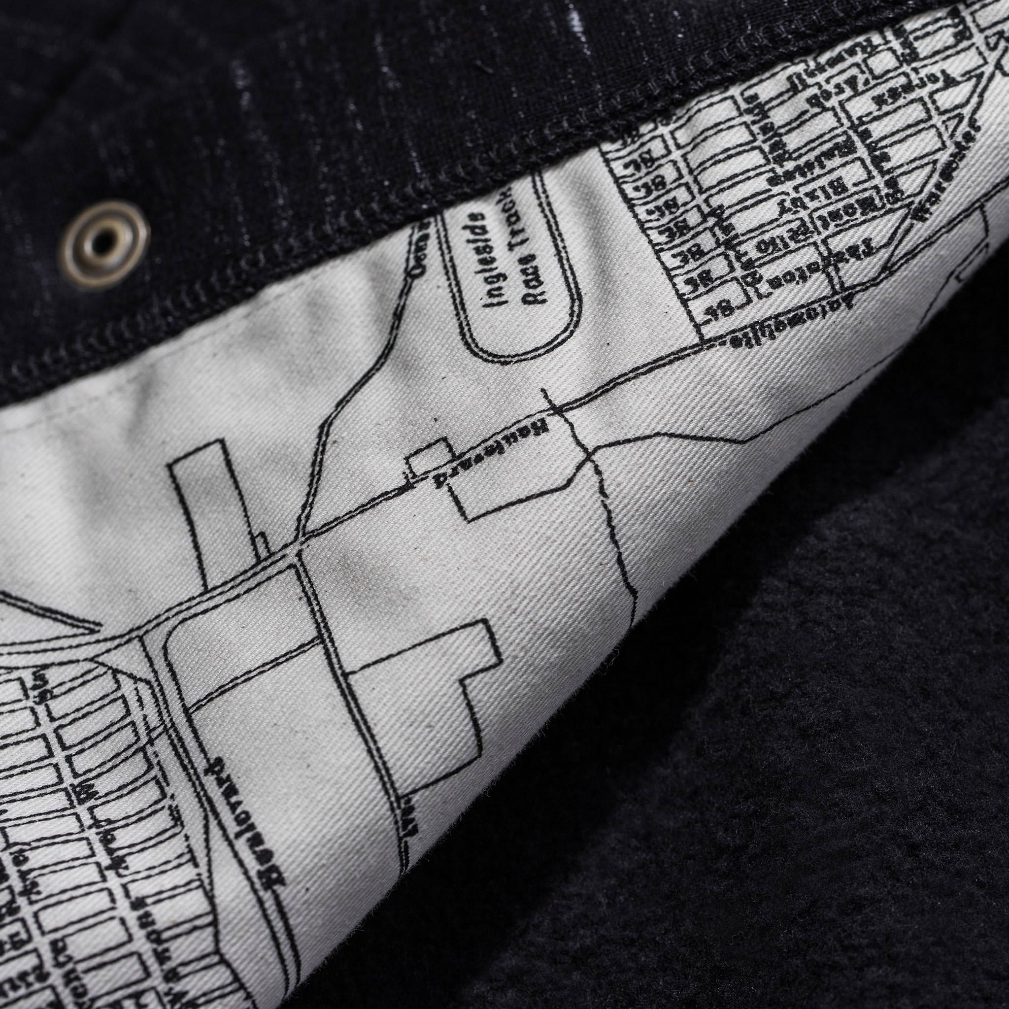 The Bomber in Black Fleece