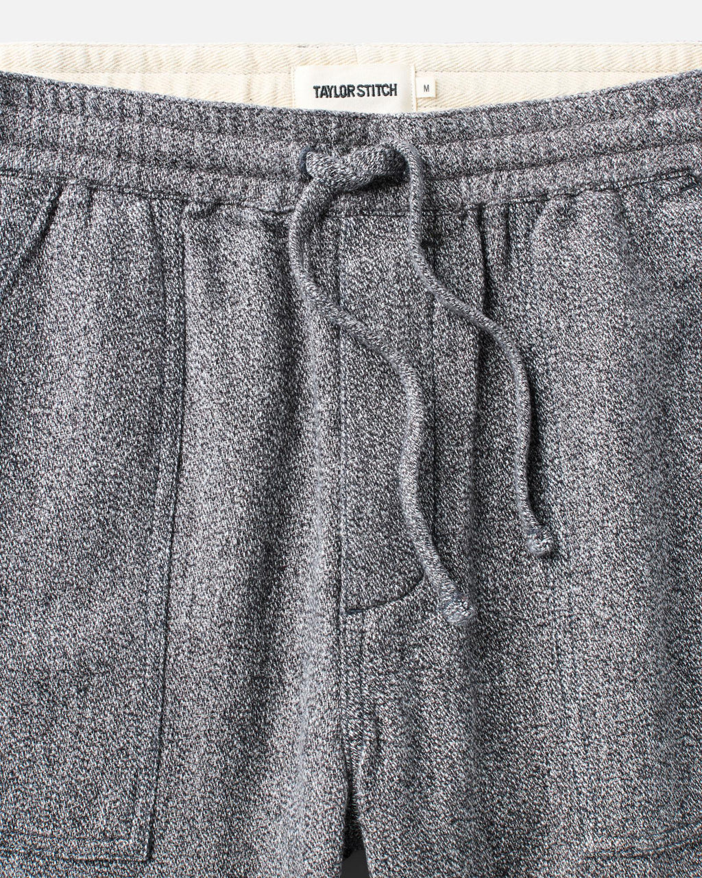 The Breakwater Pant in Grey Marl Hemp