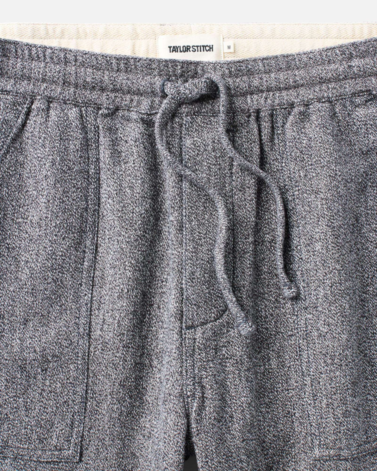 The Breakwater Pant in Grey Marl Hemp