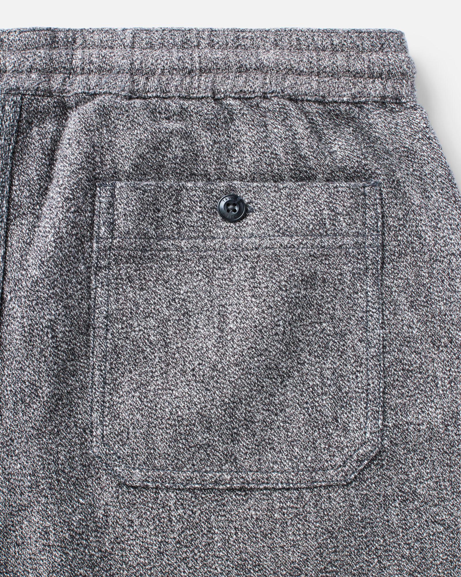 The Breakwater Pant in Grey Marl Hemp