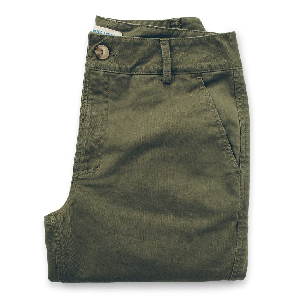 The Abel Pant in Army Green