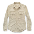 The Andie Shirt in Natural Corded Denim