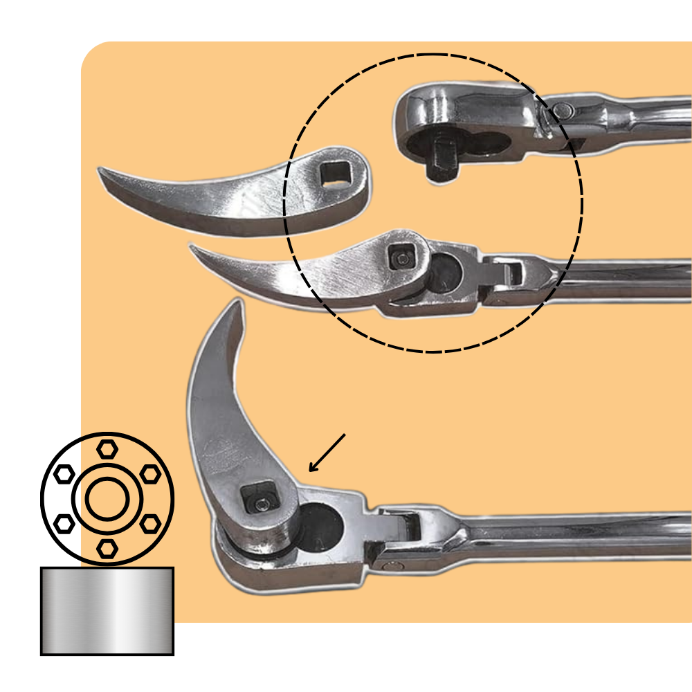 Chrome Vanadium Steel Crow Bar