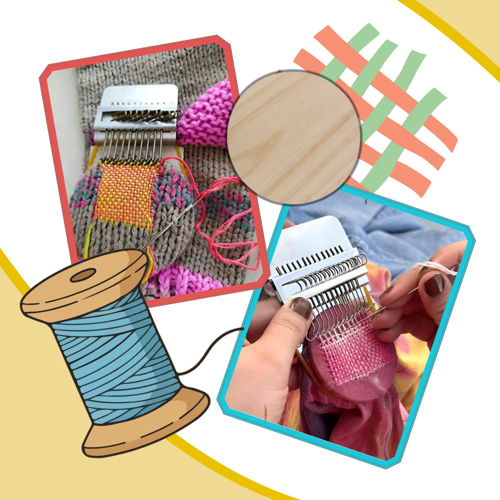 DIY Fabric Repair Loom