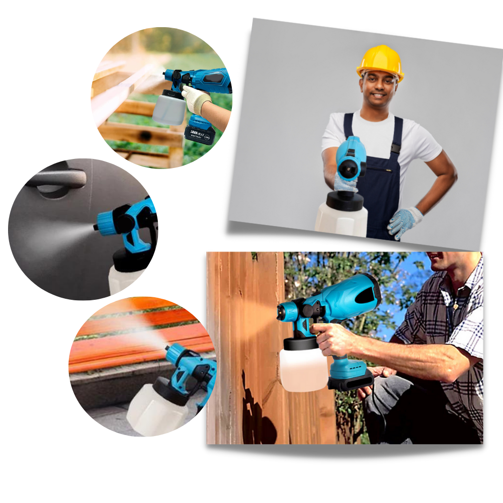 High-pressure Cordless Paint Sprayer Gun