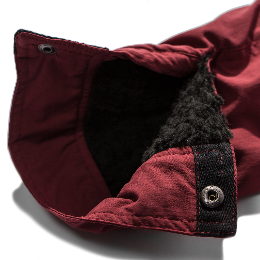 The Albion Jacket in Burgundy