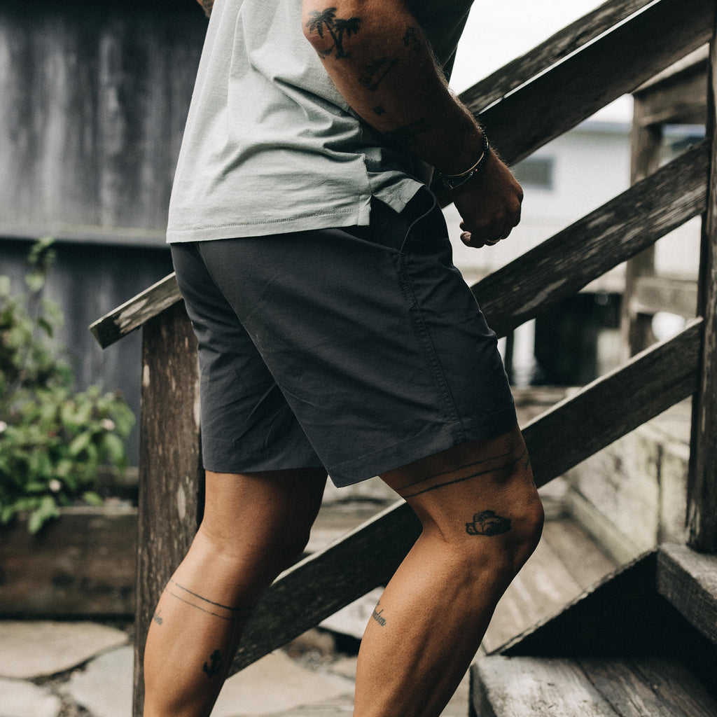 The Apres Short in Granite Sixty Forty