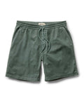 The Apres Short in Organic Deep Sea Foundation Twill