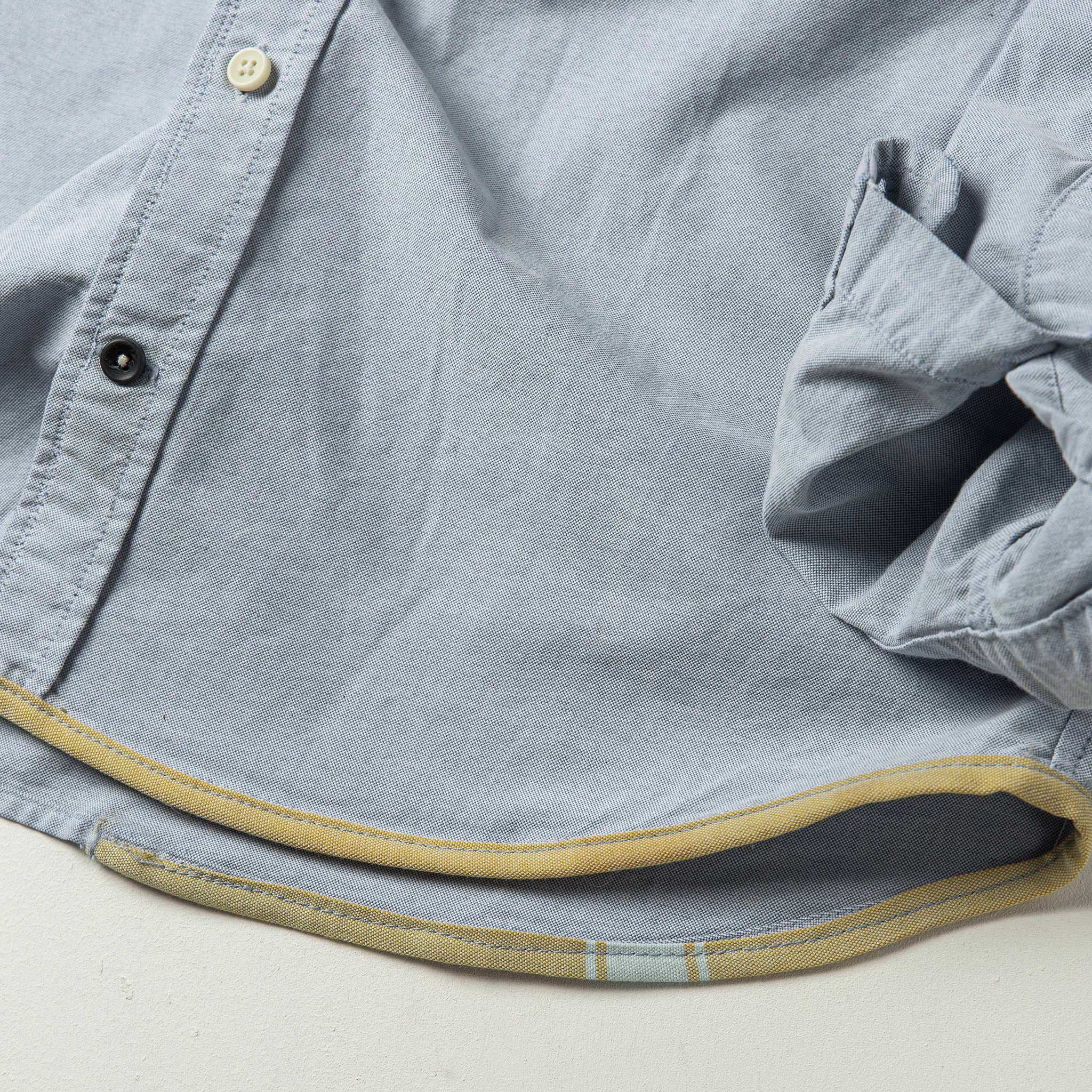 The Atelier and Repairs Jack in Washed Blue Oxford