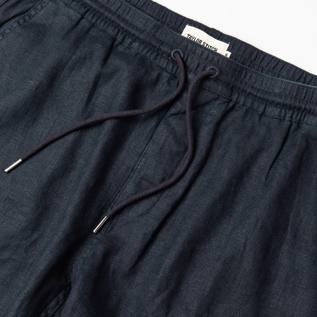 The Apres Short in Navy Hemp