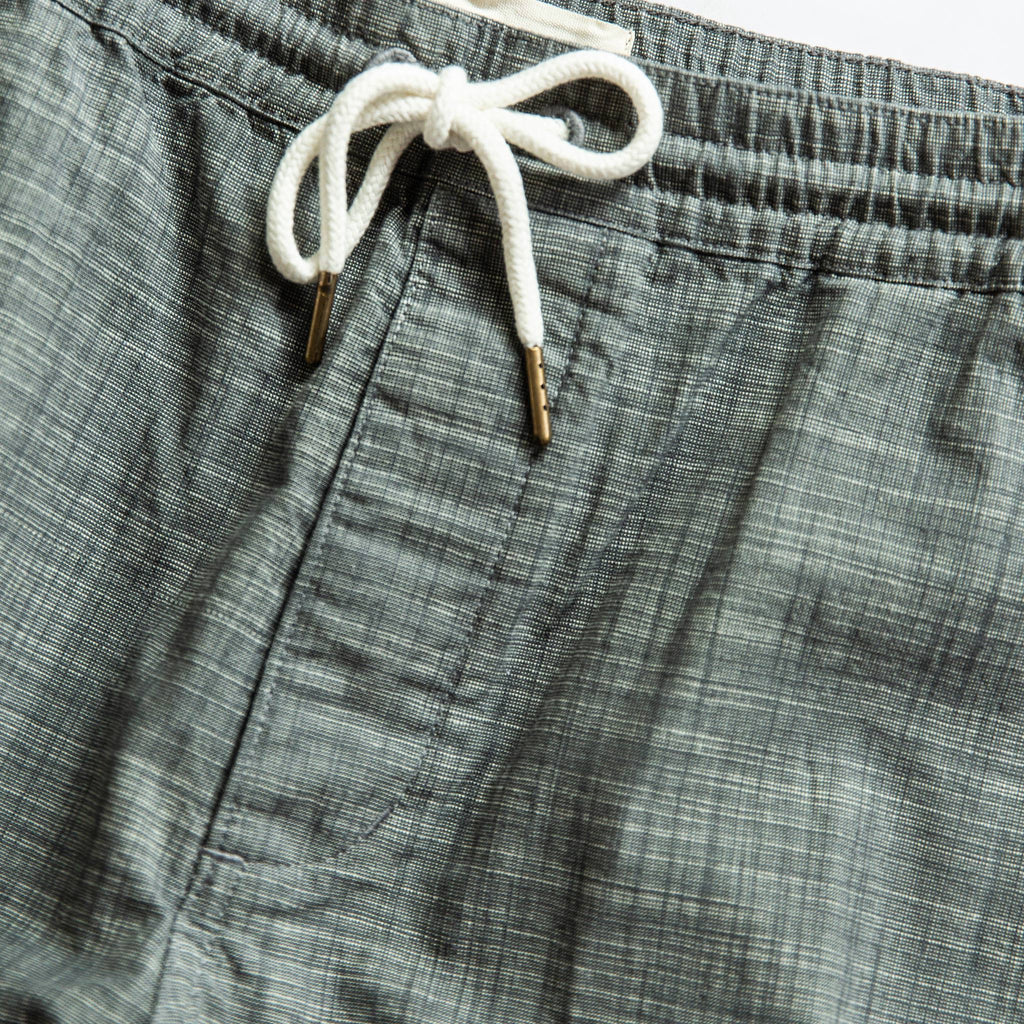 The Apres Short in Olive Pin Dot