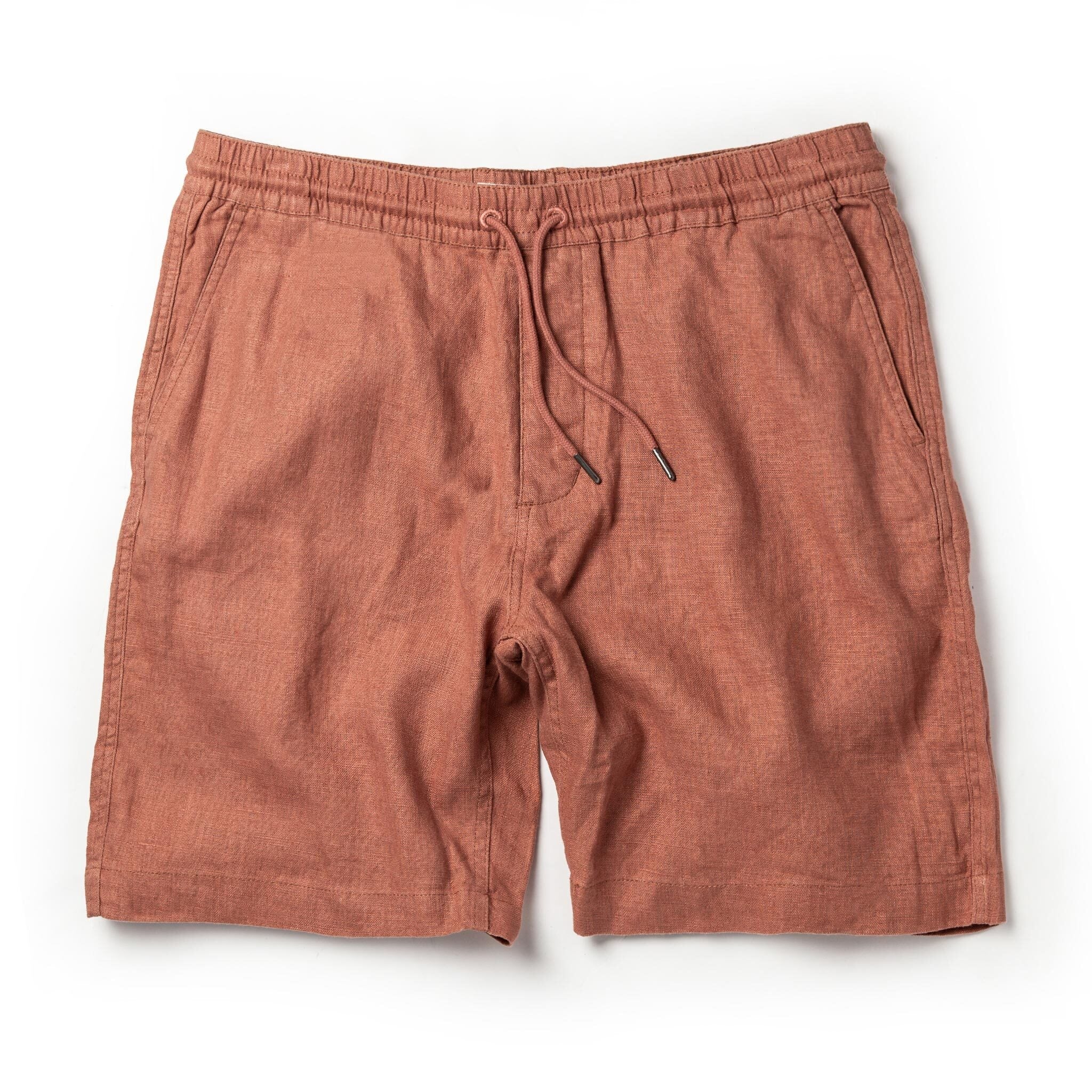 The Apres Short in Rust Hemp