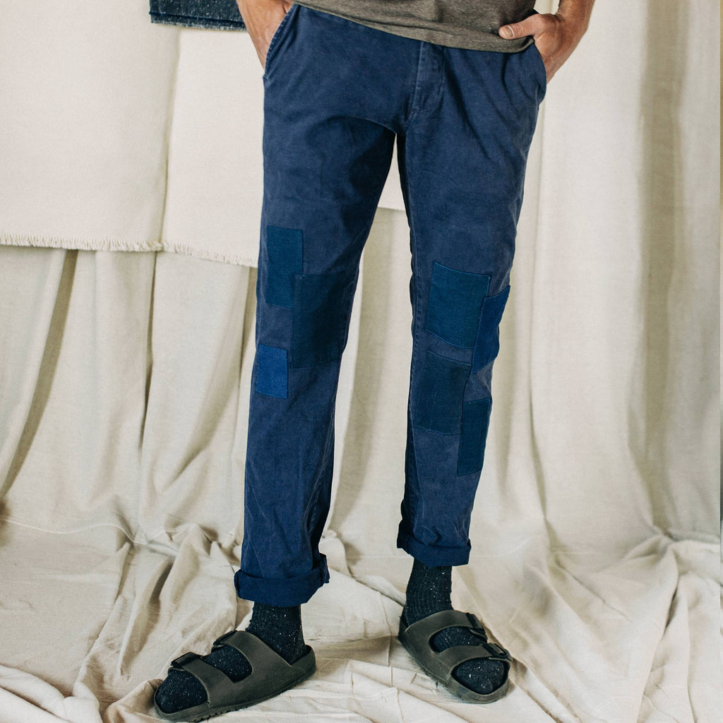 The Atelier and Repairs Chino in Navy