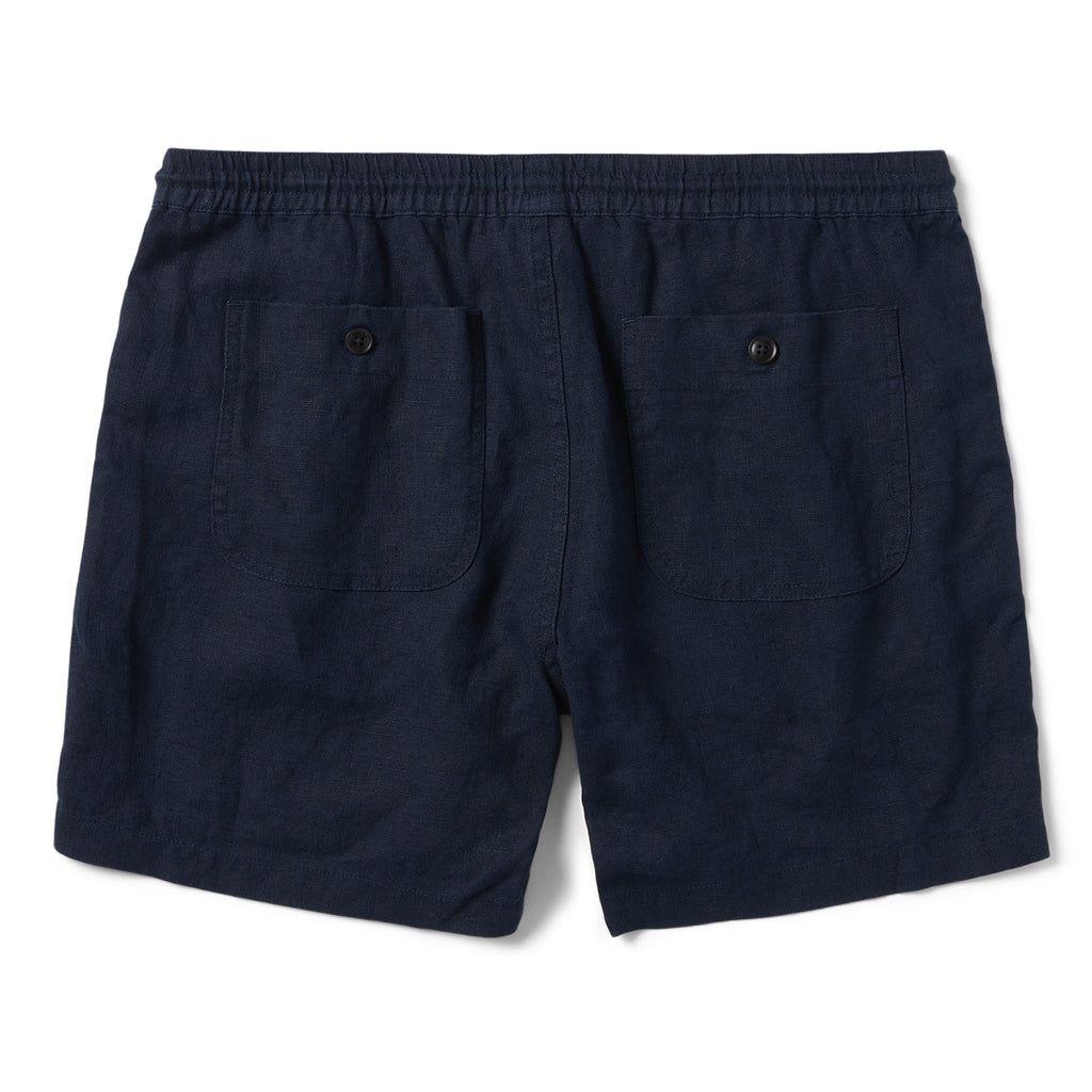 The Apres Short in Navy Hemp