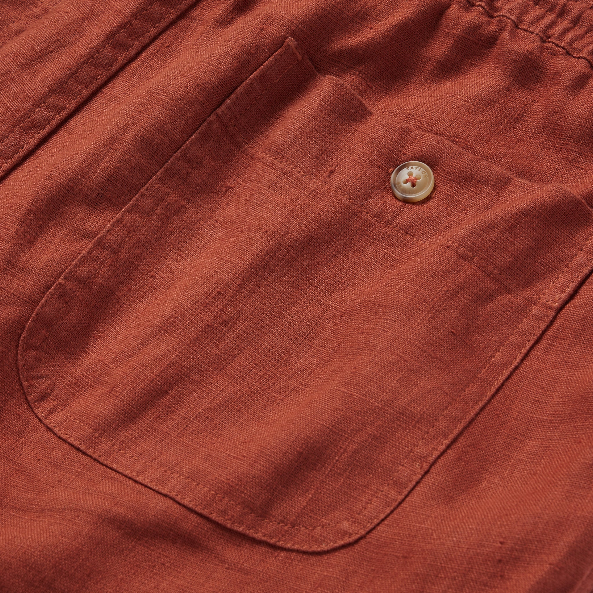 The Apres Short in Sienna Hemp