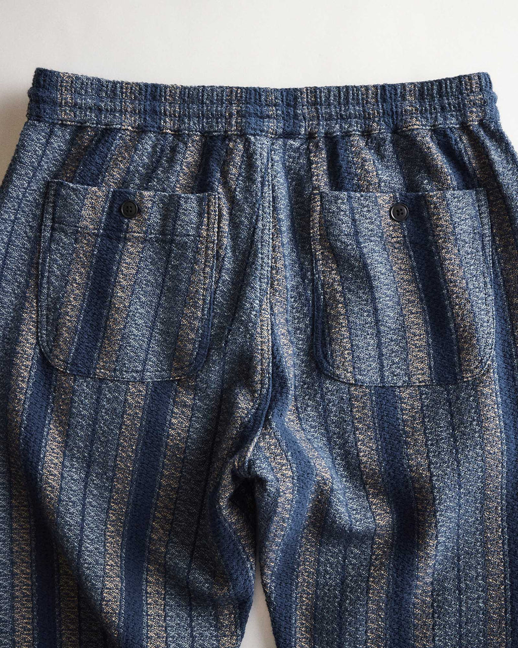 The Apres Pant in Marine Stripe