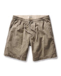 The Apres Short in Heather Moss Pincord