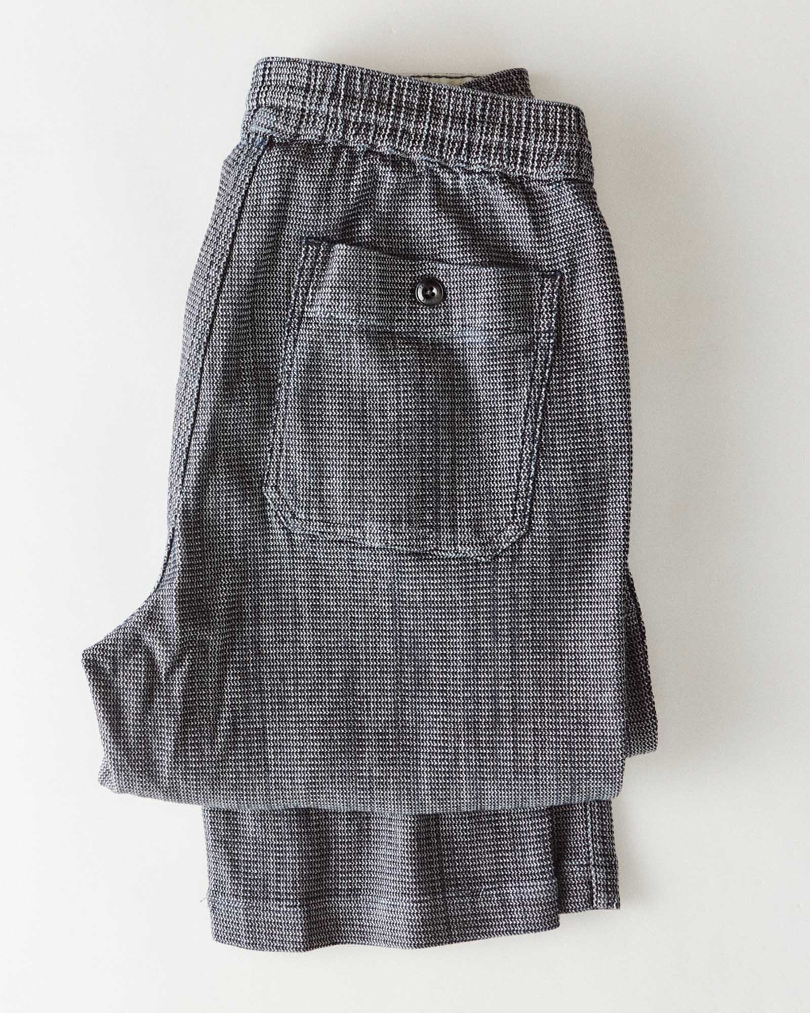 The Breakwater Pant in Rinsed Indigo Stripe