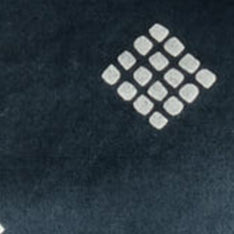 The Bandana in Navy Diamond