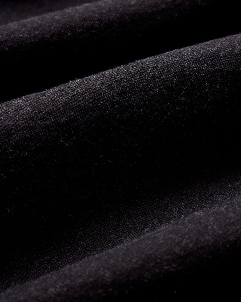 The Apres Zip Hoodie in Black Indigo Terry