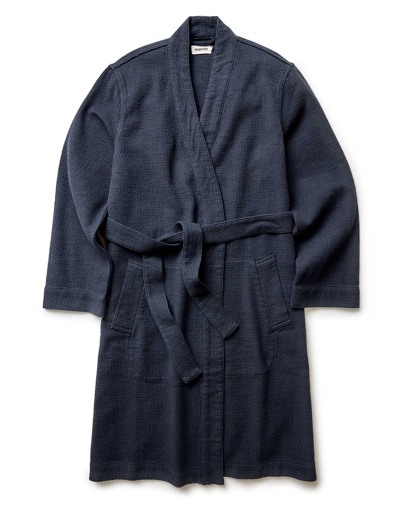 The Apres Robe in Navy Sashiko
