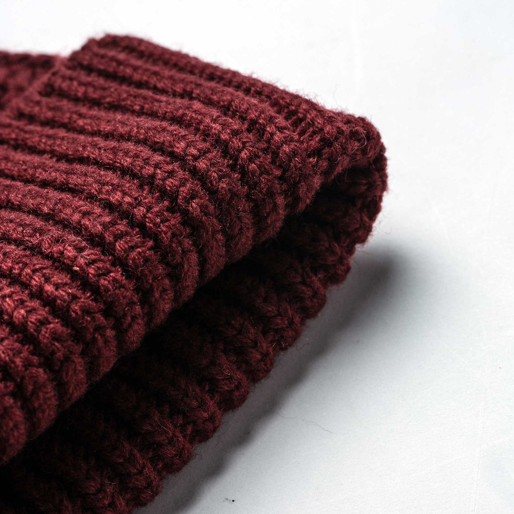 The Beanie in Maroon