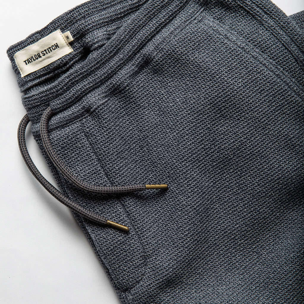 The Apres Pant in Charcoal Waffle