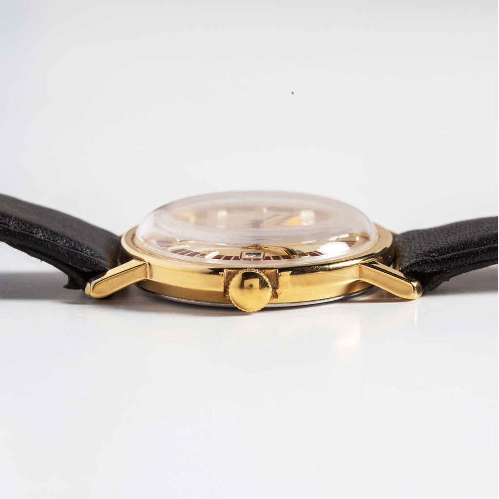 1974 Timex Mercury Calendar Gold