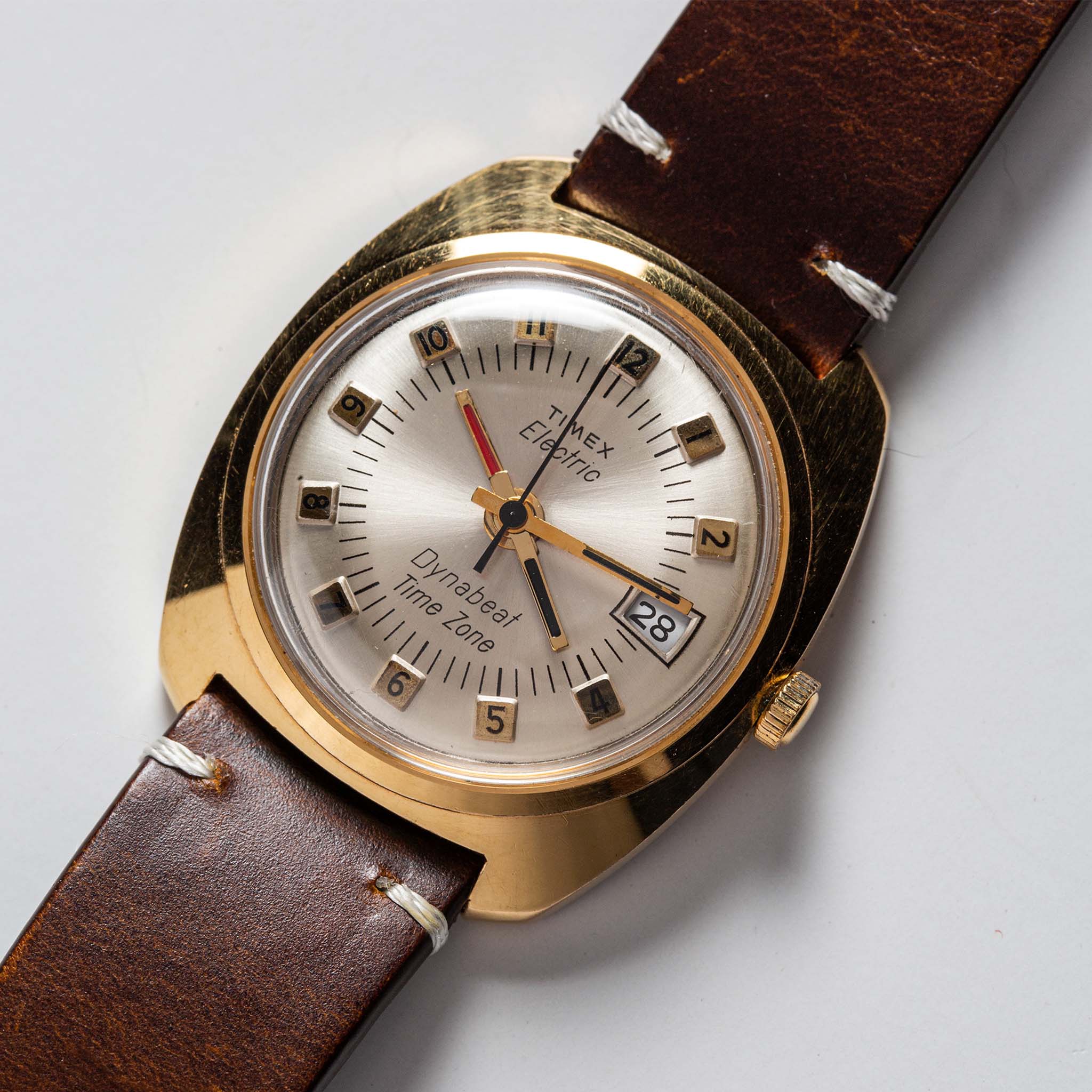 1975 Timex Electric Dynabeat Time Zone