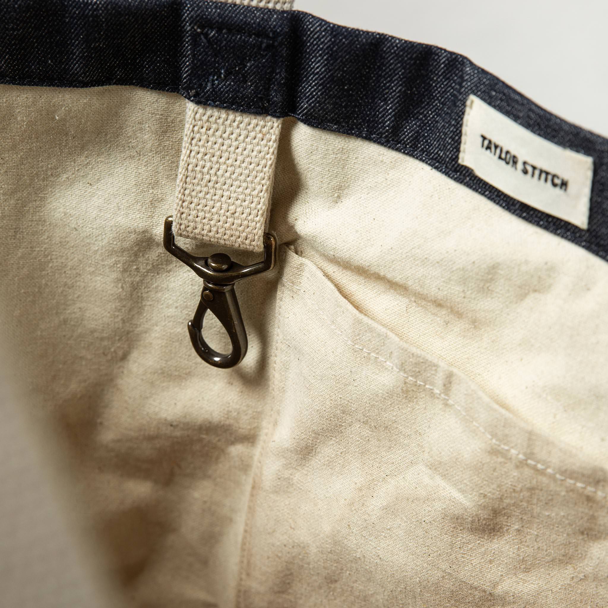 The Boat Tote in Cone Mills Reserve Selvage