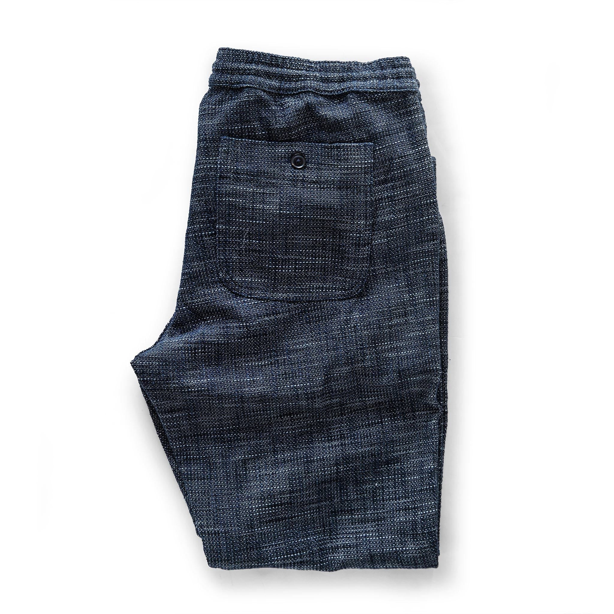 The Apres Pant in Indigo Slub