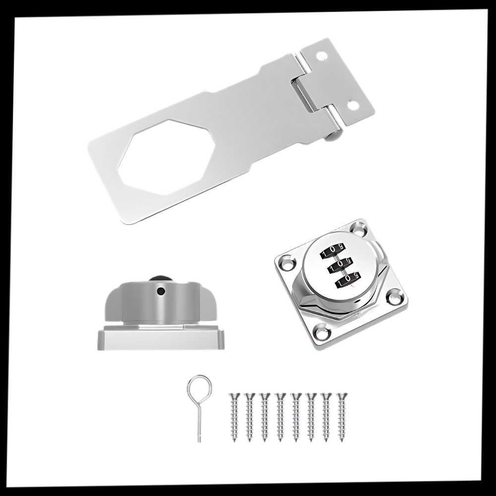 Keyless Quick Installation Cabinet Lock