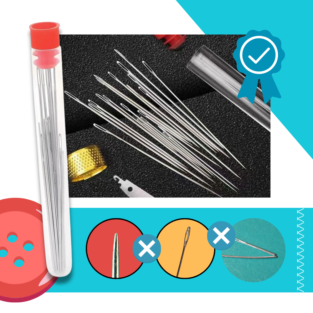 Large Eye Embroidery Needle Kit