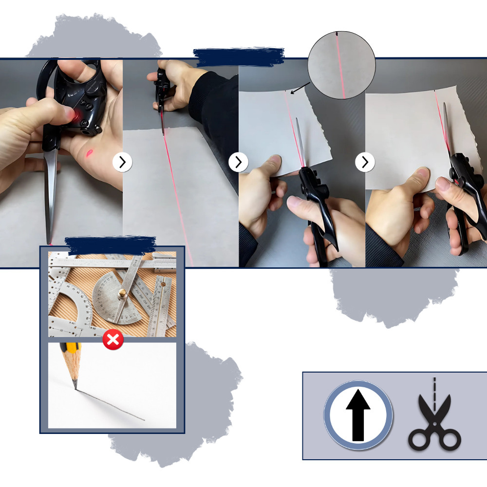 Laser Line Craft Scissors