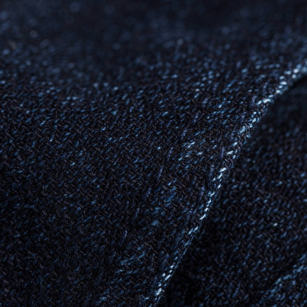 The Après Short in Indigo Crepe