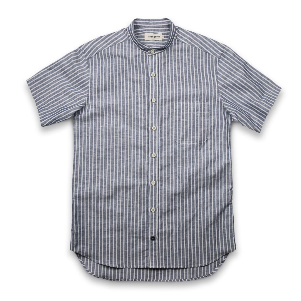 The Bandit in Blue & White Stripe