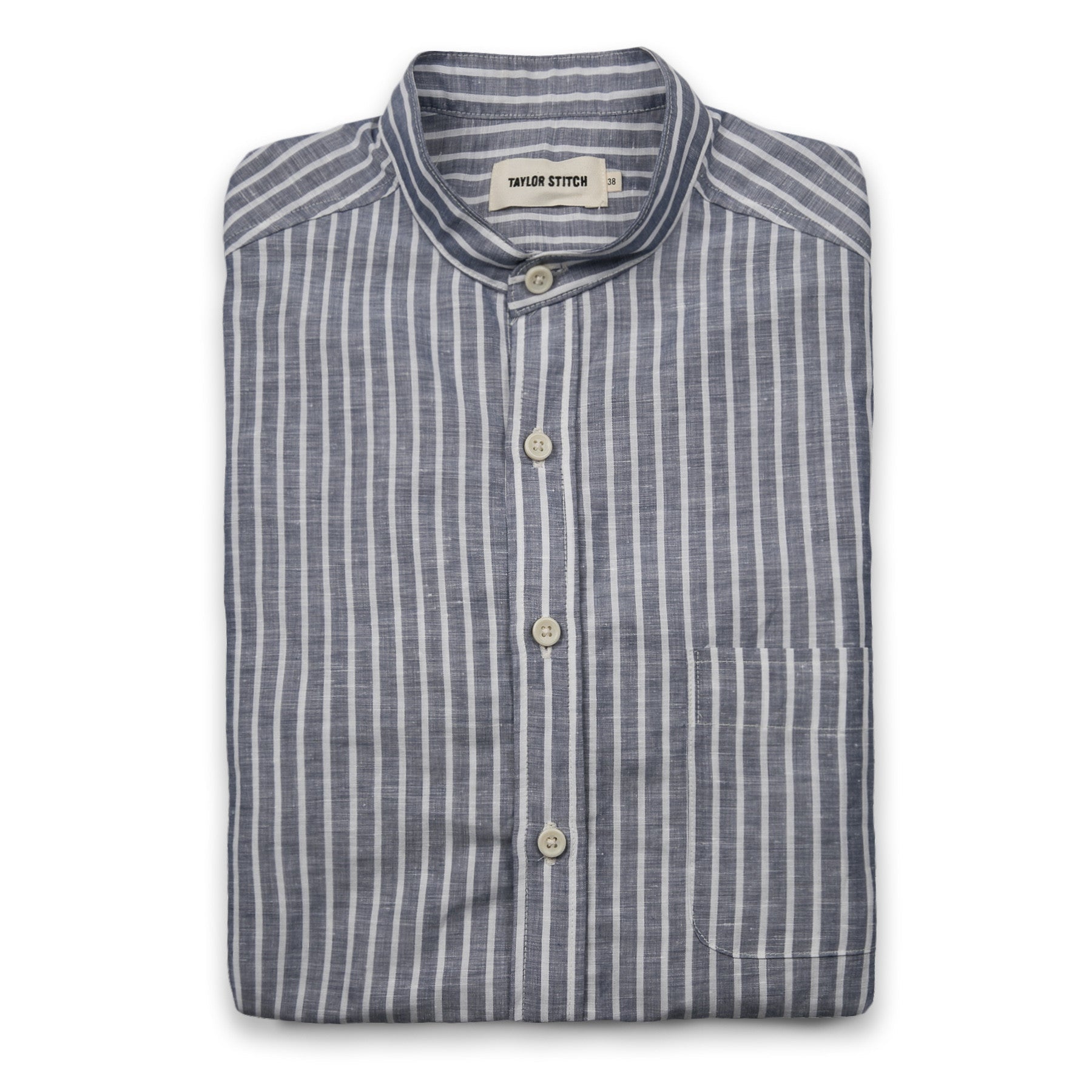 The Bandit in Blue & White Stripe