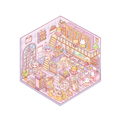 Pastel Home Tales Stickers