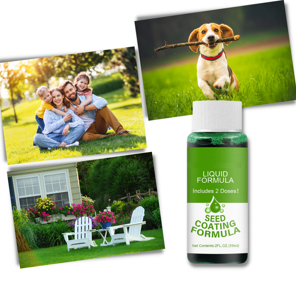 Revitalizing Lawn Grass Spray