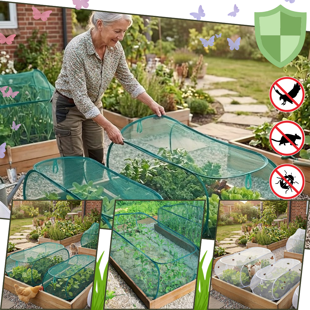 Secure Breathable Mesh Plant Cover