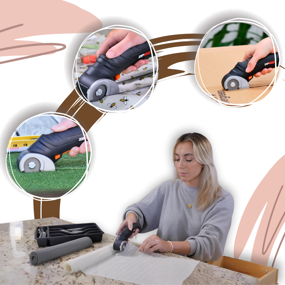 Self-Sharpening Cordless Electric Scissors