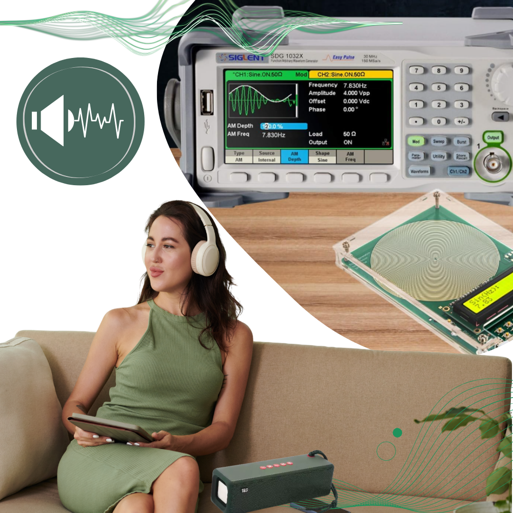 Wide Frequency Sound Wave Generator