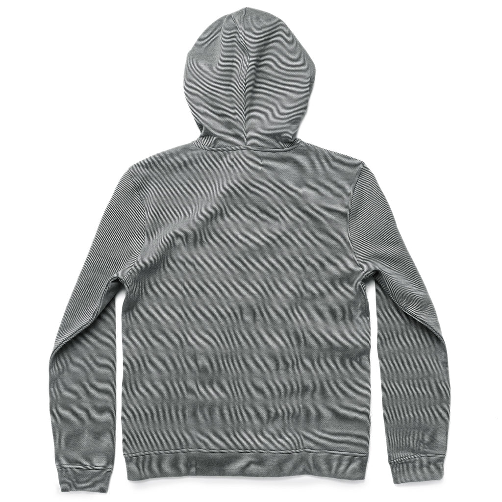 The Après Hoodie in Grey Stripe