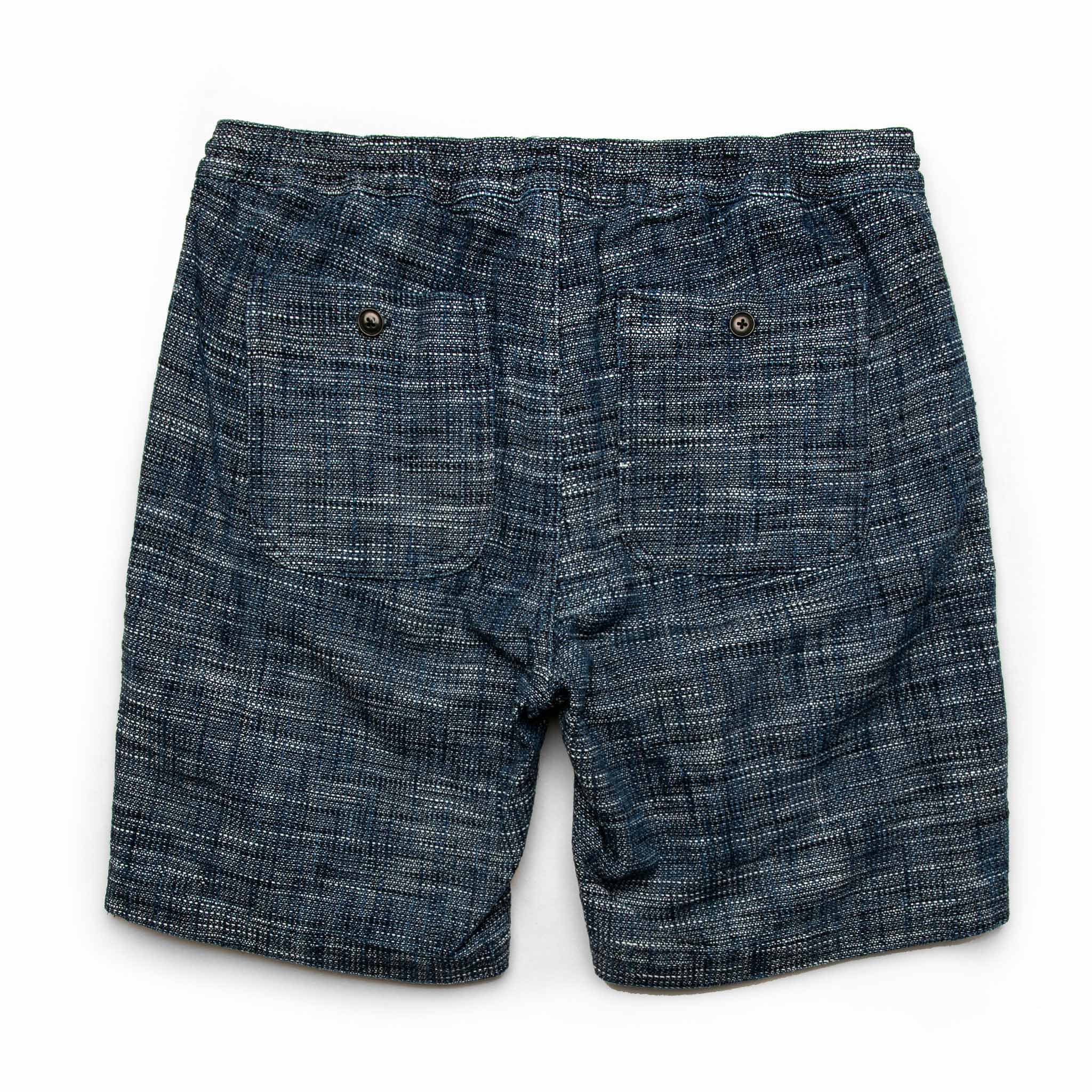 The Après Short in Indigo Slub